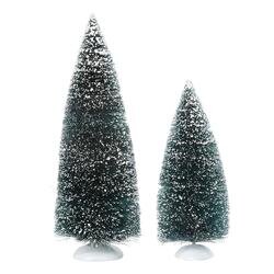 BAG-O-FROSTED TOPIARIES SET/2