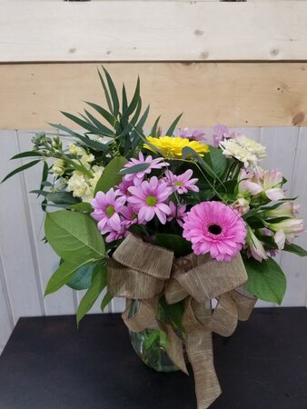 Floral Vase Arrangement 59.99