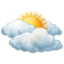 Friday: Mostly cloudy